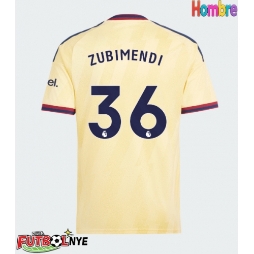 Camiseta Arsenal Martin Zubimendi #36 Tercera Equipación 2026-27 manga corta